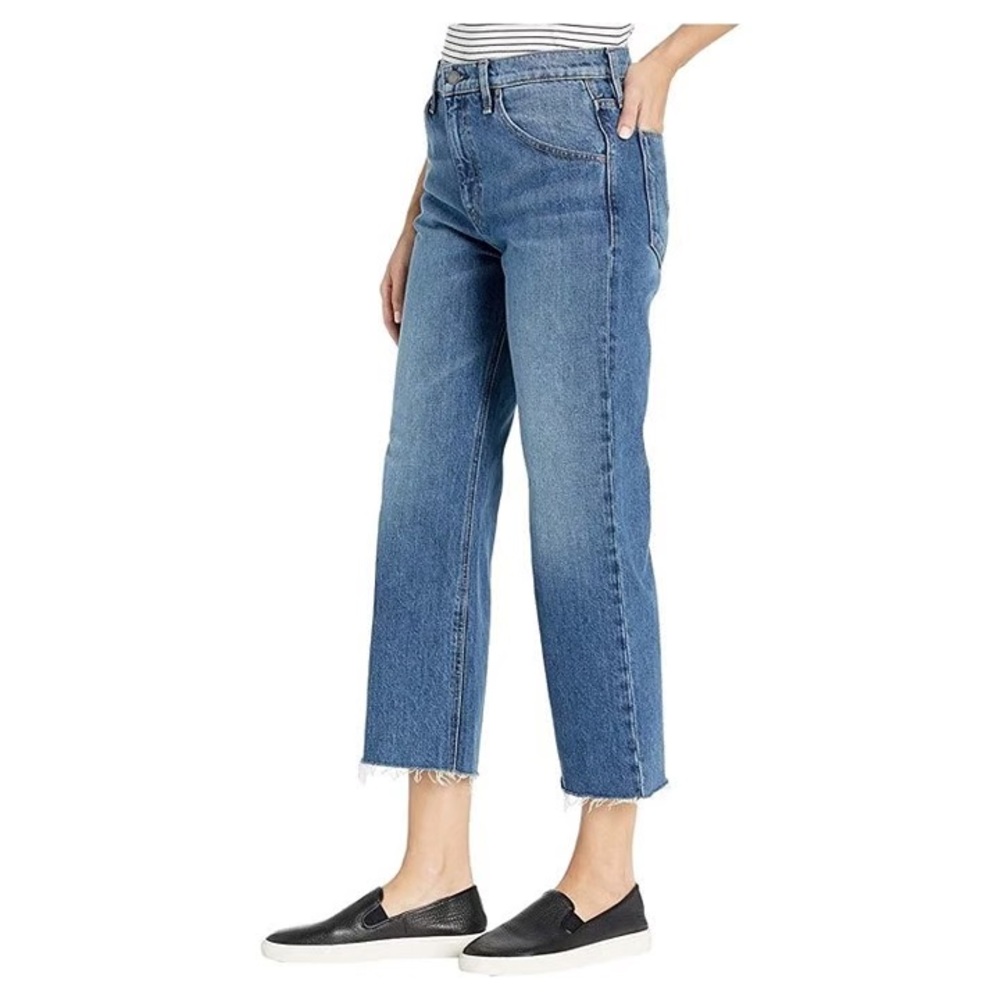 Hudson jeans Addison boyfriend cropped jeans straight leg